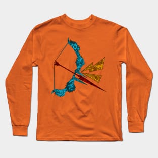 Monster Hunter Bow (lined) for light tees Long Sleeve T-Shirt